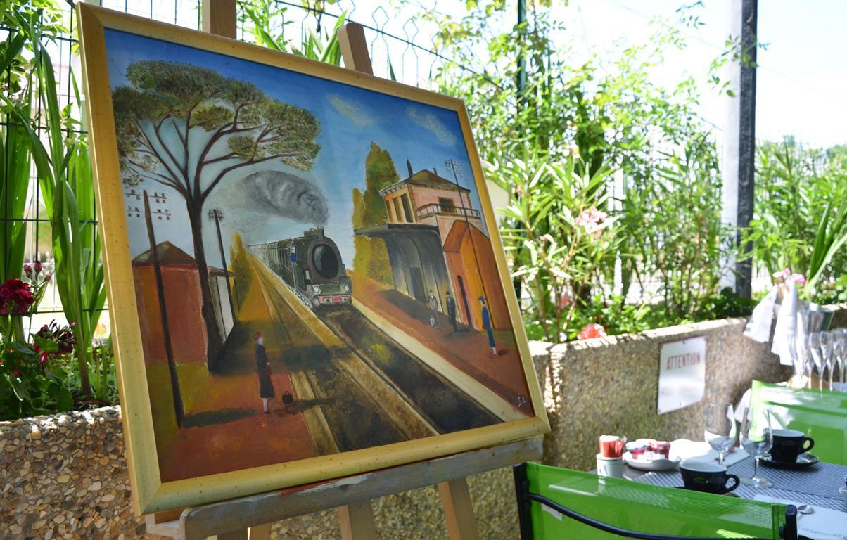 Avenue De La Gare Bed & Breakfast Riscle ภายนอก รูปภาพ